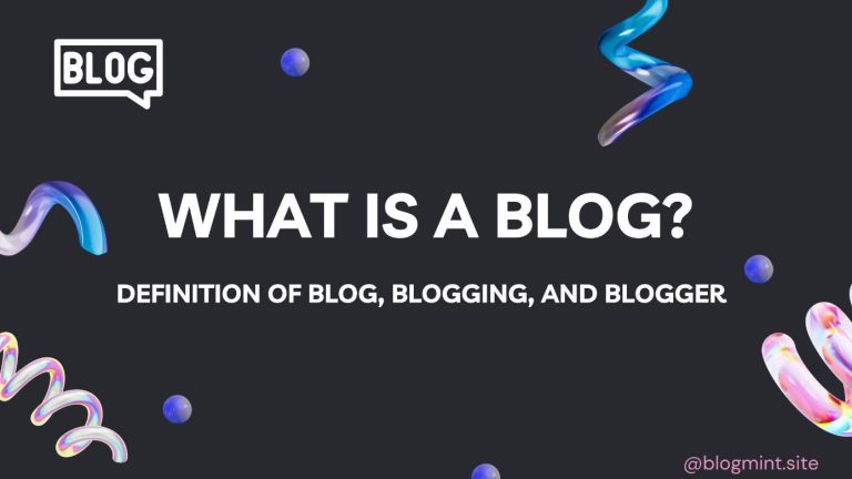What is blog, fully described